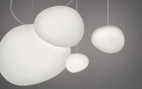 Billede af Foscarini Gregg Pendel Medium LED Retrofit H: 26cm - Hvid  