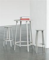 Billede af HAY Revolver Bar Stool High H:76 cm - Red