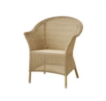 Billede af Cane-line Outdoor Lansing Stol SH: 43 cm - Natural 