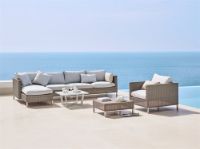 Billede af Cane-line Outdoor Connect Lounge Stol - Taupe