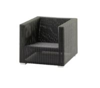 Billede af Cane-line Outdoor Chester Lounge Stol - Graphite 