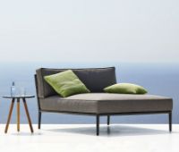 Billede af Cane-line Outdoor Conic Daybed Modul L: 120 cm - Grey