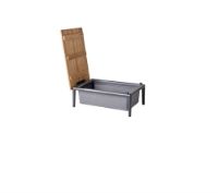 Billede af Cane-line Outdoor Conic Box Bord 74x52 cm - Teak/Grey 