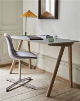 Billede af HAY Matin Table Lamp 380 Large Ø: 38 cm - Yellow / Brass