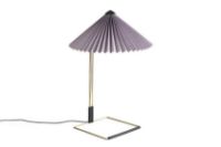 Billede af HAY Matin Table Lamp 380 Large Ø: 38 cm - Lavender / Brass