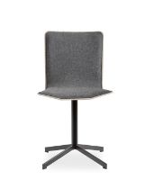 Billede af Skovby SM803 Spisestuestol H: 82 cm - Hvidolieret Eg / Grå