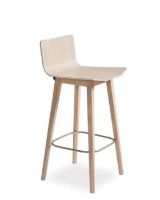 Billede af Skovby SM808 Barstol H: 83 cm - Hvidolieret eg