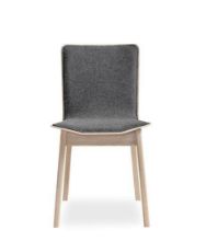 Billede af Skovby SM 807 Spisebordsstol H: 82 cm - Hvidolieret Eg / Brahms 16