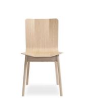 Billede af Skovby SM 807 Spisebordsstol H: 82 cm - Hvidolieret Eg / Brahms 16