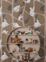 Billede af Ferm Living Round Dorm Reol Ø: 55 cm - Bøg/Birk