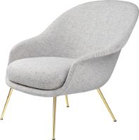 Billede af GUBI Bat Lounge Chair Low Back - Messing/Sonar 3 124
