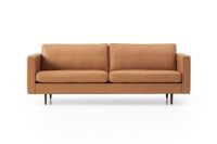 Billede af Mogens Hansen MH321 3 Pers Sofa L: 218 cm - Elmobatique Læder / Cognac
