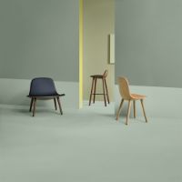 Billede af Eva Solo Abalone Lounge Chair - Røget eg/Sort læder