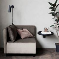 Billede af House Doctor Cur Pudebetræk 50x50 cm  - Rød/Brun OUTLET