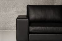 Billede af Mogens Hansen MH 221 3 Pers Sofa L: 238 cm - Premium Læder / Sort