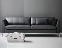 Billede af Mogens Hansen MH 272 2 Pers Sofa L: 158 cm - Premium Læder / Sort