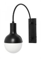 Billede af Nordal Moon Væglampe H33 cm - Sort OUTLET