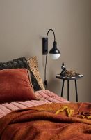 Billede af Nordal Moon Væglampe H33 cm - Sort OUTLET