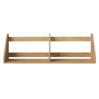 Billede af FDB Møbler B5 Børge Mogensen Hylde Dobbelt 80 x 21 cm -  Eg Massiv / Mat Lak 