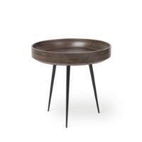 Billede af Mater Bowl Table Small Ø: 40 cm - Sirka Grå