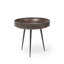 Billede af Mater Bowl Table Small Ø: 40 cm - Sirka Grå