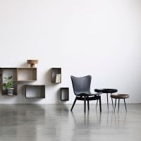 Billede af Mater Bowl Table Large Ø: 52 cm - Sort