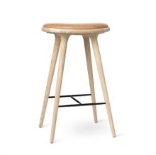 Billede af Mater High Stool H: 74 cm - Sæbebehandlet Eg