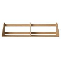 Billede af FDB Møbler B5 Børge Mogensen Hylde Dobbelt 100 x 21 cm - Massiv Eg / Mat Lak 