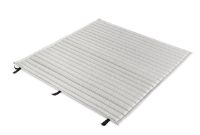 Billede af HAY Palissade Dining Bench Quilted Cushion 107,5x104,5 cm - Sky Grey