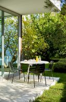 Billede af Cane-line Outdoor Area Spisebord Ø: 110 cm - White