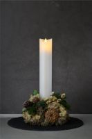 Billede af Sirius Sara Kalenderlys LED H: 29 cm - Hvid/Guld