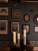 Billede af Sirius Sara Kalenderlys LED H: 29 cm - Hvid/Guld