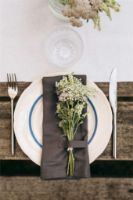 Billede af The Organic Company Napkin 40x50 cm - Dark Green OUTLET