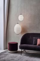 Billede af Le Klint CALEO 1 Pendel Small Ø: 24 cm - Papir Hvid / Bronze