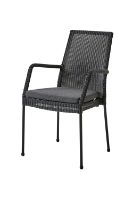 Billede af Cane-line Outdoor Newport/Newman Hynde til Stol - Black