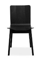 Billede af Skovby SM807 Spisebordsstol H: 82 cm - Sortlakeret Eg