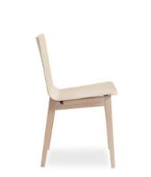 Billede af Skovby SM807 Spisebordsstol H: 82 cm - Hvidolieret Eg