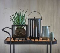 Billede af Cane-line Outdoor Lightbox Lille H: 22 cm - Lava Grey