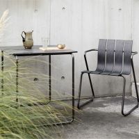 Billede af Mater Ocean Havebord 2 Pers. 70x70 cm - Sort