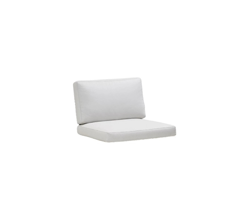 Billede af Cane-line Outdoor Connect Hyndesæt til Single Modul/Loungestol - White