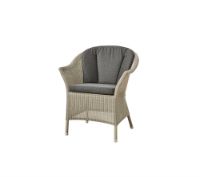 Billede af Cane-line Outdoor Derby/Lansing Stol Ryghynde - Black 