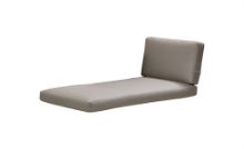 Billede af Cane-line Outdoor Connect hyndesæt til Chaiseloungemodul - Taupe