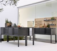 Billede af Cane-line Outdoor Opbevaringskasse - Teak/Lava Grey