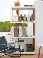 Billede af Cane-line Outdoor Opbevaringskasse - Teak/White