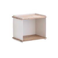 Billede af Cane-line Outdoor Box Wall H: 25,5 cm - Teak/White
