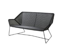 Billede af Cane-line Outdoor Breeze 2 Pers. Loungesofa L: 154 cm - Black