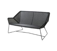 Billede af Cane-line Outdoor Breeze 2 Pers. Loungesofa L: 154 cm - Black