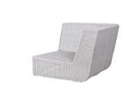 Billede af Cane-line Outdoor Savannah hjørnemodul - White Grey