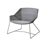 Billede af Cane-line Outdoor Breeze Loungestol SH: 40 cm - Light Grey 