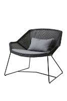 Billede af Cane-line Outdoor Breeze Loungestol SH: 40 cm - Black 
